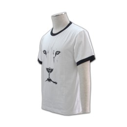 T197 網上訂購t-shirt  設計T恤圖案  團體訂購活動衫專門店    白色  假兩件T恤 T197 網上訂購t-shirt  設計T恤圖案  團體訂購活動衫專門店    白色  假兩件T恤